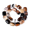 Natural Agate Beads Strands G-N356-03A-04-3