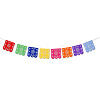 2 Strands Felt Square Flags FEPA-DJ0001-09-2