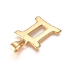 304 Stainless Steel Pendants STAS-L210-06-G-3