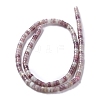 Natural Lilac Jade Beads Strands G-A183-01-2
