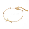 Braided Bracelets & Link Bracelets Sets BJEW-JB04835-10