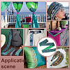 7M Polyester Jacquard Rhombus Ribbon OCOR-WH0100-06A-6