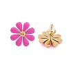 304 Stainless Steel Enamel Stud Earrings LS-EJEW-S226-03G-01-2