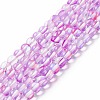 Synthetic Moonstone Beads Strands G-E573-02A-20-2