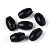 Spray Painted Schima Wood Beads WOOD-T032-29B-01-1