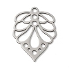 201 Stainless Steel Pendants STAS-S155-01P-05-1