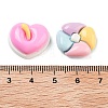 Opaque Resin Decoden Cabochons RESI-H165-09-3