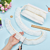 5Yards Polyester Lace Ribbon SRIB-GF0001-74B-3