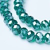 Electroplate Glass Beads Strands EGLA-A044-T1mm-A18-3