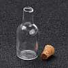 Glass Cork Bottles AJEW-O032-06-4