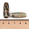 Tibetan Style dZi Beads TDZI-E004-48-3
