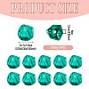 10Pcs Glass Imitation Austrian Crystal Beads GLAA-TADJ0001-11C-3