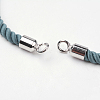 Nylon Twisted Cord Bracelet Making MAK-K006-04P-2