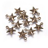 Tibetan Style Alloy Pendants TIBE-ZN61909-AB-FF-2