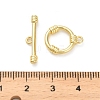 Brass Toggle Clasps KK-M314-05G-2