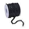 Aluminum Twisted Chains Curb Chains CHA-CJ0001-01B-5