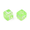 Transparent Acrylic Beads X1-TACR-ywc0001-01G-5