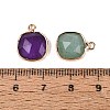 Natural & Synthetic Mixed Stone Pendants G-Q606-33KCG-3
