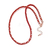 3.5MM Round Nylon Cotton Cord Necklace Making NJEW-C106-03RG-10-1