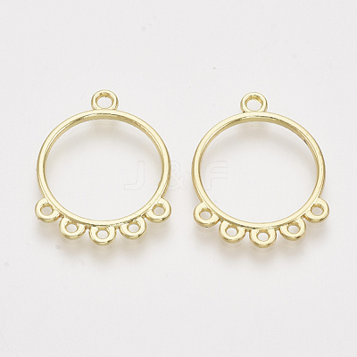 Alloy Open Back Bezel Chandelier Component Links PALLOY-S121-86-1