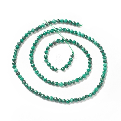 Natural Malachite Beads Strands G-G989-A06-B-1
