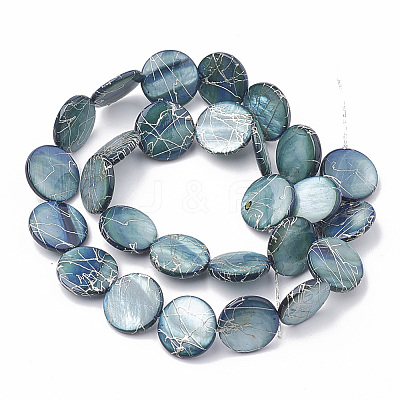 Freshwater Shell Beads Strands X-SHEL-N020-2-02B-1