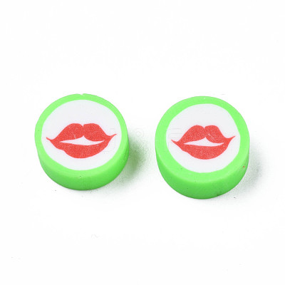 Handmade Polymer Clay Beads CLAY-N011-44A-08-1