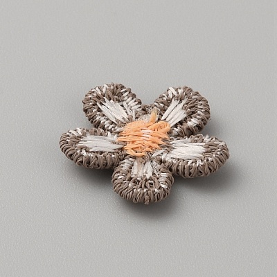 Two Tone Polyester Knitted Ornament Accessories DIY-WH0308-417H-1