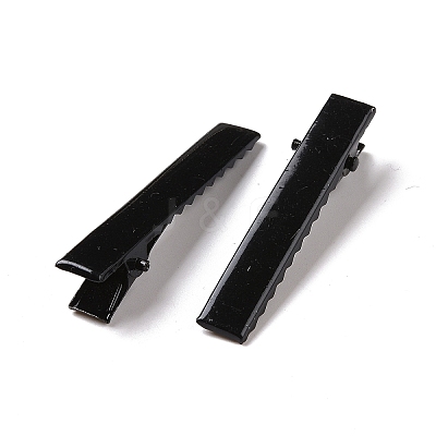 Iron Flat Alligator Hair Clip Findings PHAR-S039-46mm-1