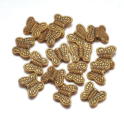 Tibetan Style Alloy Beads PALLOY-B0041-AG-FF-1