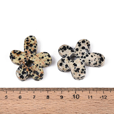 Natural Dalmatian Jasper Pendants G-T142-44H-1