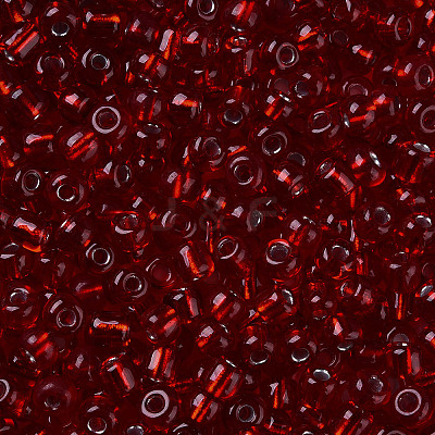 6/0 Glass Seed Beads SEED-A005-4mm-25B-1