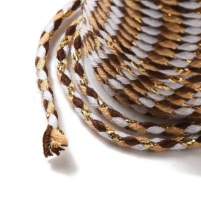 4-Ply Polycotton Cord with Metallic Thread OCOR-Z003-D99-1