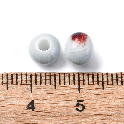 Handmade Porcelain Beads PORC-D300-A19-1