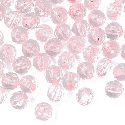 Transparent Acrylic Beads MACR-S373-133-T04-1