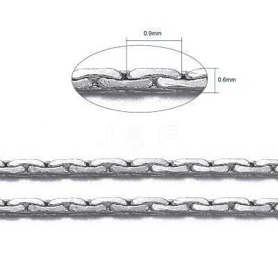 Brass Boston Link Chains X-CHC002Y-N-NR-1