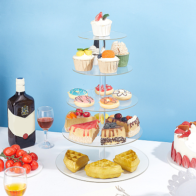 Acrylic Cupcake Stand DIY-WH0504-900-1