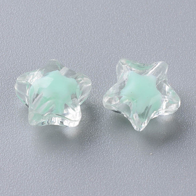 Transparent Acrylic Beads TACR-S152-01A-SS2111-1