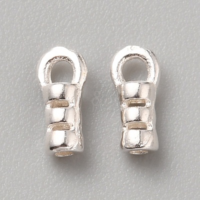 925 Sterling Silver Cord End LS-STER-WH0019-14C-1