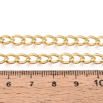 Brass Curb Chains CHC-T018-32G-1