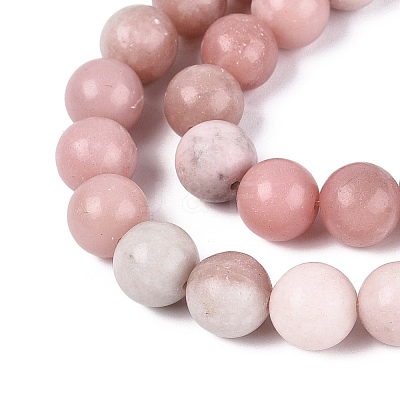 Natural Pink Opal Beads Strands G-N367-01D-01-1
