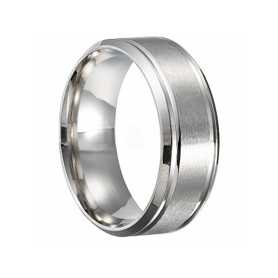 201 Stainless Steel Finger Rings for Men WG1765E-30-1