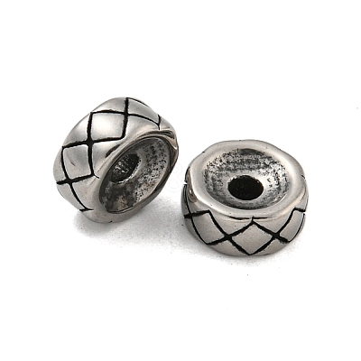 Column 304 Stainless Steel Beads STAS-E214-09AS-01-1