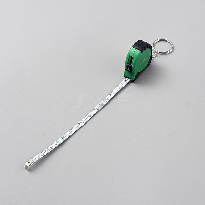 TPR & ABS & Stainless Steel Tape Measures AJEW-WH0481-61B-1