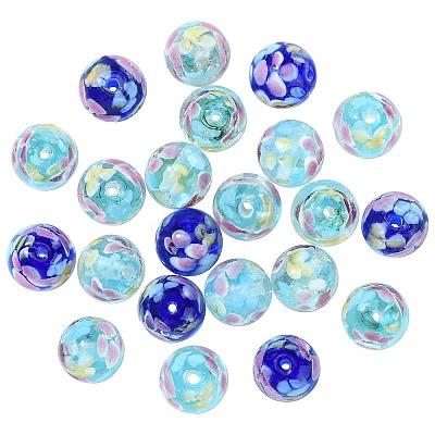 Handmade Lampwork Beads LAMP-SZ0001-43B-02-1