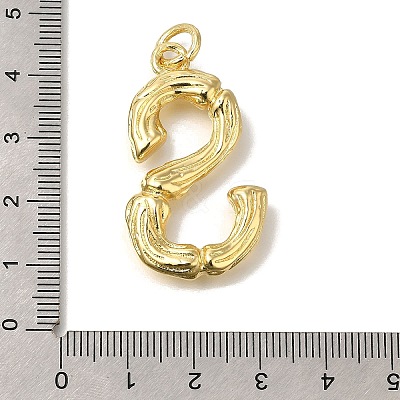 Rack Plating Brass Pendants KK-I721-01G-S-1