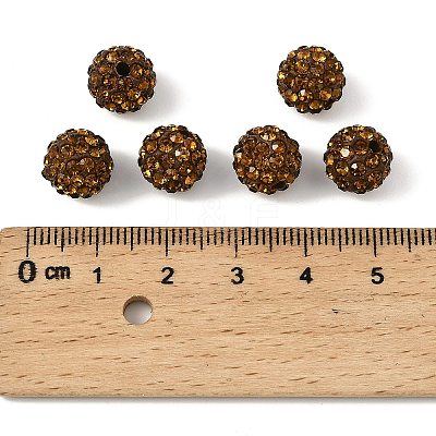 Pave Disco Ball Beads LS-RB-H258-10MM-220-1
