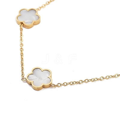 304 Stainless Steel Necklace NJEW-K252-09G-06-1