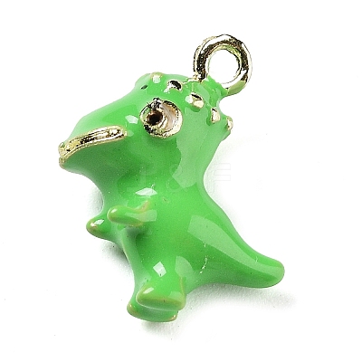 Alloy Enamel Pendants ENAM-H043-01G-08-1
