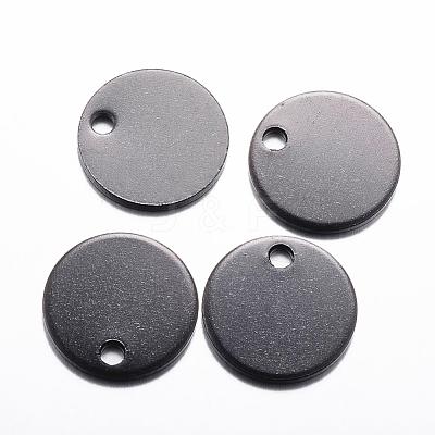 304 Stainless Steel Stamping Blank Tag Charms STAS-H383-04-1